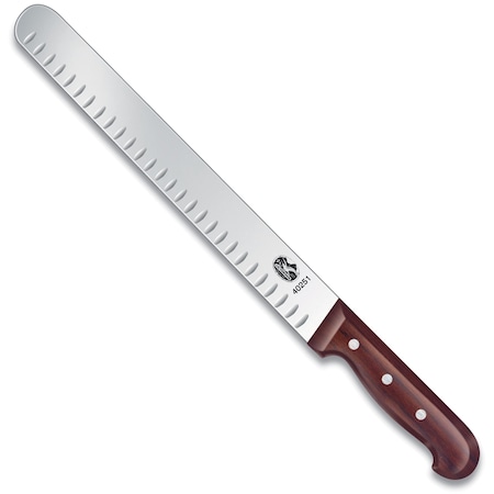 Swiss Army Brands Victorinox 40251 Kitchen Wood Slicing - Straight , 14In Wide, Granton Blade, 10.5In Width At Handle VIC-7.6059.12